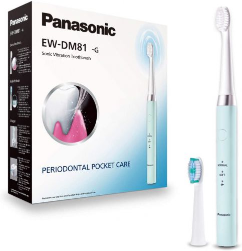 Panasonic Elektryczna szczoteczka do zębów EW-DM81-G503 Ładowalna, Dla dorosłych, Ilość główek szczo